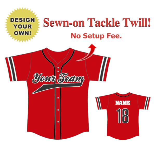 design your own custom baseball jerseys